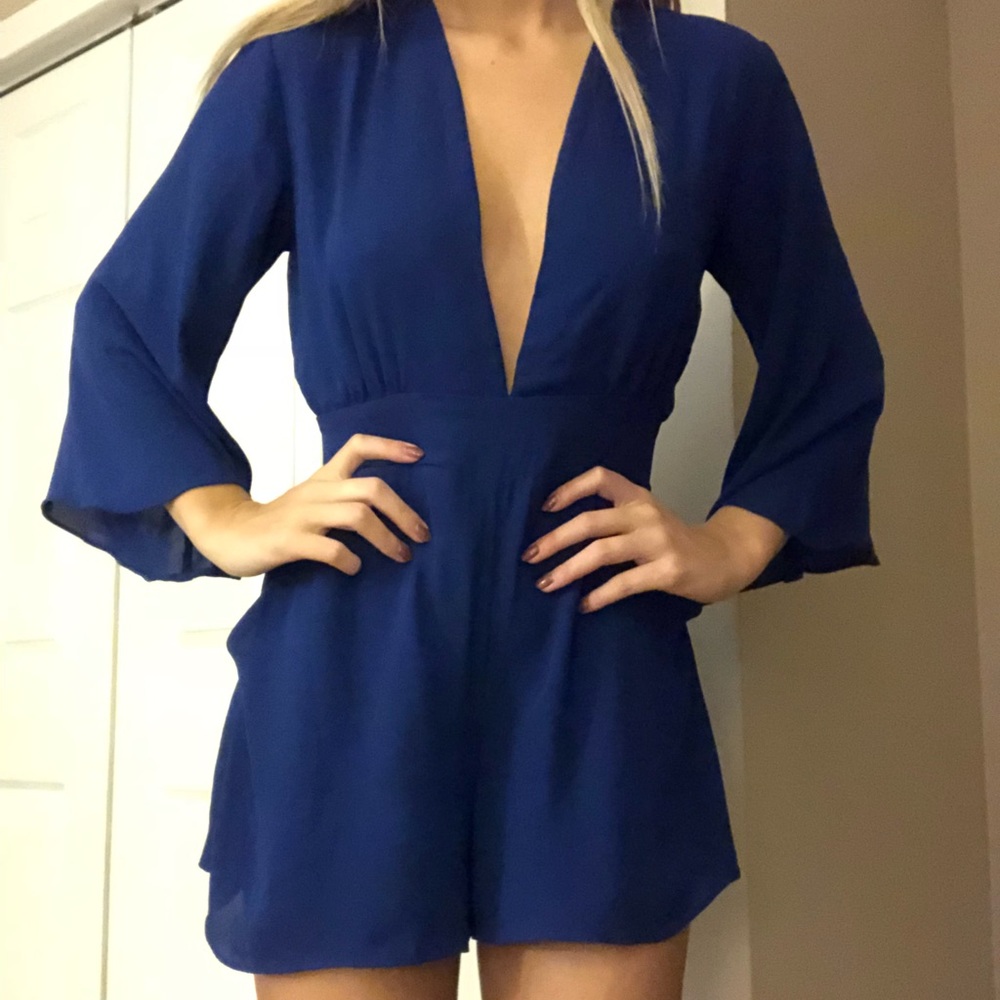 3/4 sleeve romper! - Picture 2 of 8